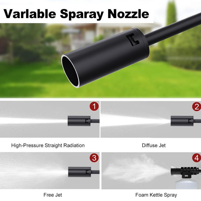 High Pressure Car Washing Tool, Multi-Functional Rechargeable High Pressure Car Washing Water Machine, Car Washing & Maintenance Tool, Pressure Washer Wand, Car Wash Equipment, Cordless Pressure Washer