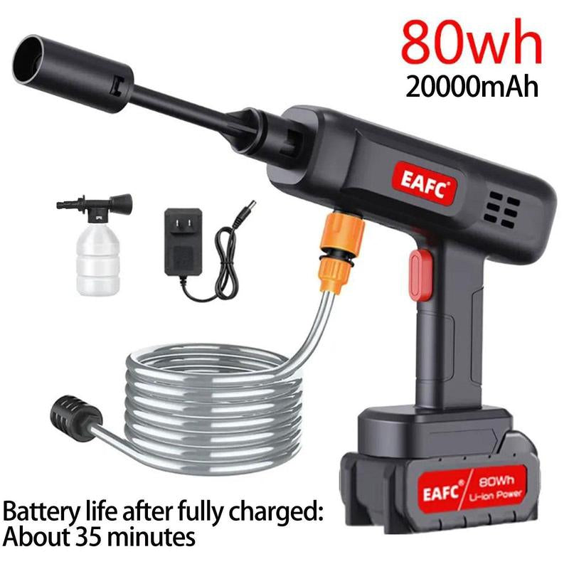 High Pressure Car Washing Tool, Multi-Functional Rechargeable High Pressure Car Washing Water Machine, Car Washing & Maintenance Tool, Pressure Washer Wand, Car Wash Equipment, Cordless Pressure Washer